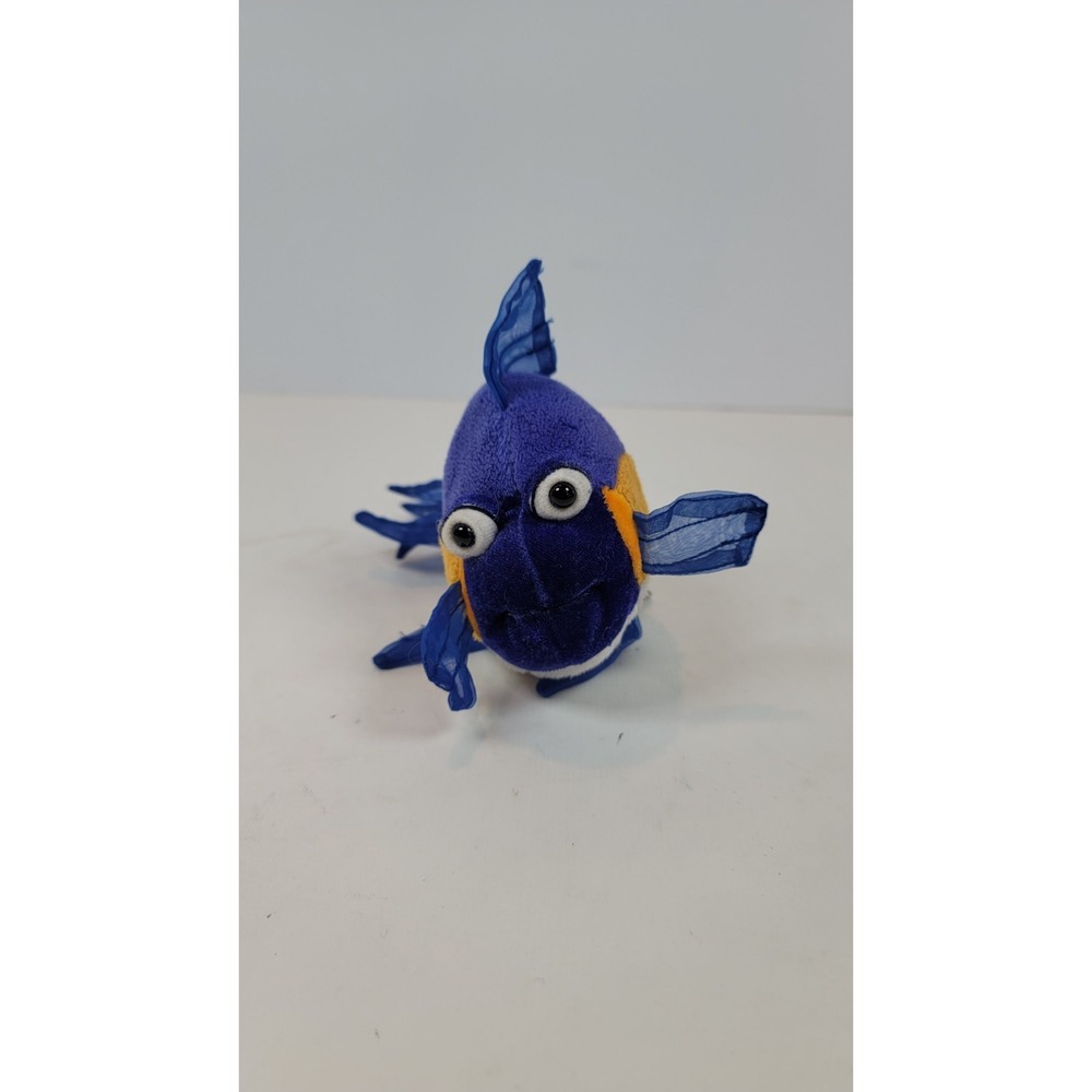 webkinz Lil KINZ HS512 Purple Goldfish 2008 NEW W Unused Tags & Code Plush